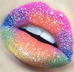 Resultado de imagen de labios arcoiris