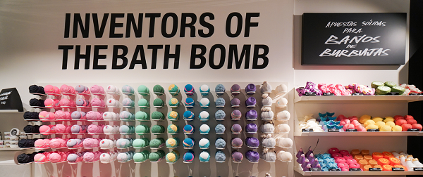 Las famosas bombas de baño de Lush, por fin para ducha