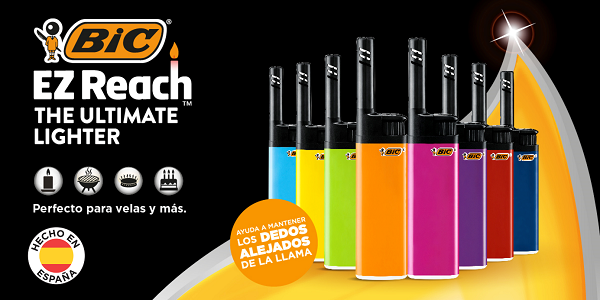 EL NUEVO ENCENDEDOR MULTIUSOS EZ REACH™ DE BIC®, PERFECTO PARA VELAS Y MÁS