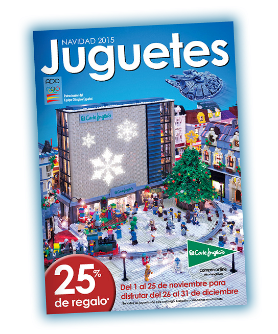 El Corte Ingles lanza unos tres millones de ejemplares de su nuevo catalogo de juguetes para Navidad