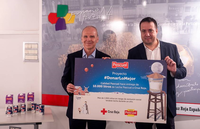 Joseba Arano, director de Personas, Calidad y Gestión Ética, Responsable y Excelente de Calidad Pascual y José Carlos García Yonte, responsable de Alianzas y Responsabilidad Social de Cruz Roja de la Comunidad de Madrid.