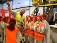 Visita a Nestlé Waters del colegio Fernández y Marín de Talarrubias