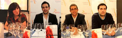 Mayte S&aacute;nchez, Jos&eacute; Hidalgo, Jorge Navascu&eacute;s y Eduardo Eguren