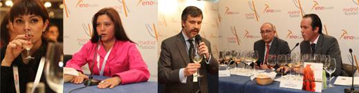 Lydia Serna - cata de tequilas, Mario Barrera - CRDO Vinos de Madrid, Antonio Flores y Jos&eacute; Argudo