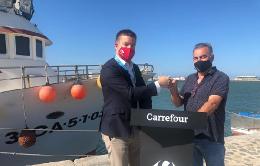 Alexandre de Palmas, director ejecutivo de Carrefour España y Tomás Pacheco, patrón de Yerbabuena
