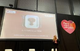 Beatriz Jacoste, Directora de KM ZERO Food Innovation Hub, durante su presentación en Meat Attraction