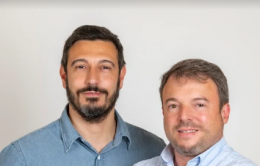 Francesc Ros y Xavier Crespo Socios Pizzerías Carlos