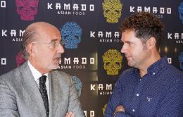 Ignacio Granado (ECI) y Kima Fuentes (Kamado)