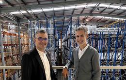 Iago Domínguez, Gerente Clúster Logística Galicia y Fernando Casal, Director Logística Vegalsa-Eroski