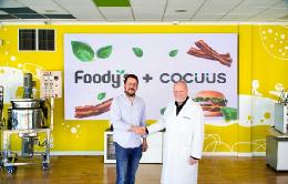 Gonzalo Agorreta, Ceo de Foodys y Patxi Larumbe, fundador y Ceo de Cocuus