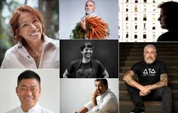 Diego Guerrero, Matthew Lightner, Elena Arzak, Maca de Castro, Ángel Léon, Eneko Atxa, Disrutar y Nacho Manzano