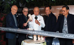 La inauguración oficial de Nobu Marrakech se llevó a cabo con la ceremonia del sake