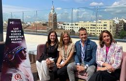 Celia Caño, Directora General de EQUMEDIA; Paloma Vizcay, Strategic Agency Manager de Google; Diego Merino, Director Comercial en Global España y Sofía Ruiz Rincón, Directora de Marketing y Comunicación en Global España