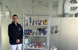 Damián Fernández, director de la fábrica de Nestlé en Pontecesures