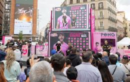 Imagen de archivo de la activación de ElPozo Bienstar en la Plaza Callao en 2024.