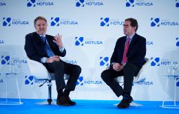 Bieito Rubido y Antonio Garamendi.