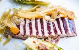 Atún rojo en escabeche